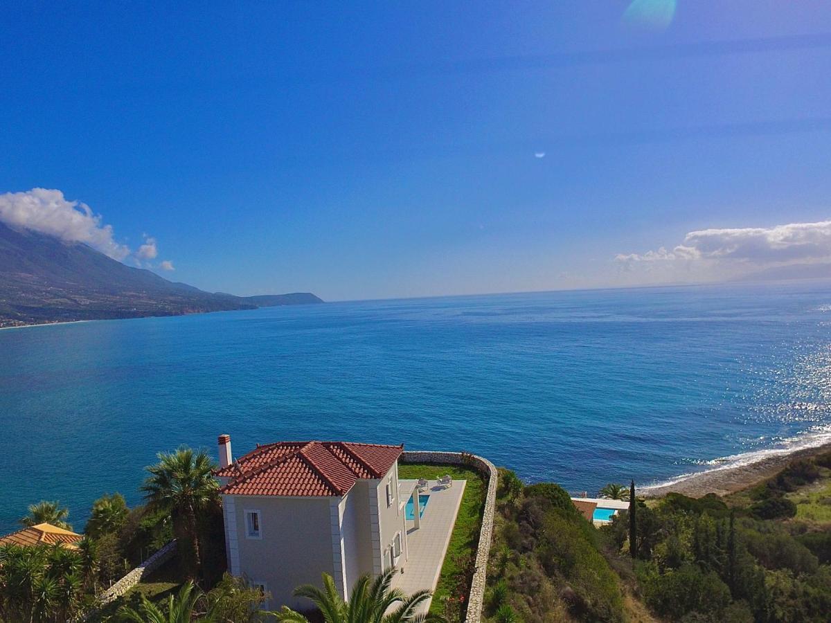 Seafront Villa Kefaloniaprivatevillas Trapezaki  Dış mekan fotoğraf