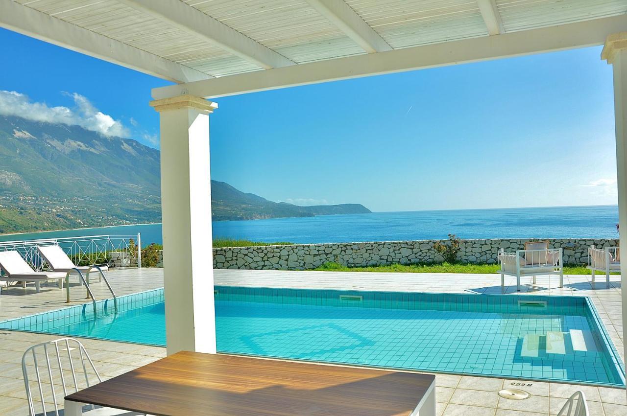 Seafront Villa Kefaloniaprivatevillas Trapezaki  Dış mekan fotoğraf