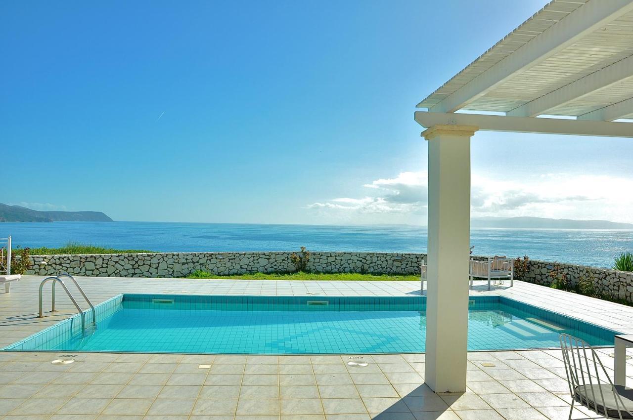 Seafront Villa Kefaloniaprivatevillas Trapezaki  Dış mekan fotoğraf