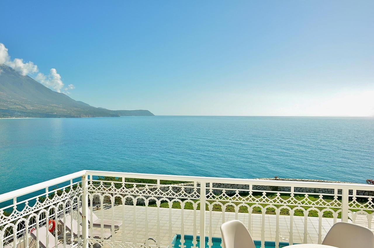 Seafront Villa Kefaloniaprivatevillas Trapezaki  Dış mekan fotoğraf