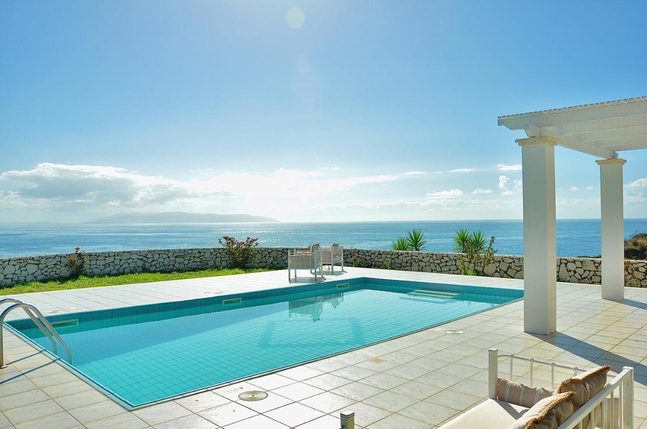 Seafront Villa Kefaloniaprivatevillas Trapezaki  Dış mekan fotoğraf